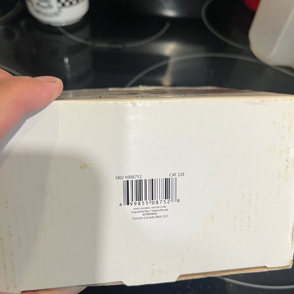 3/$15 Vintage Bowring 3 Piece Trio Serving Dishes Clear Glass New in Box - Picture 3 of 4